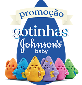 Logo Promoção gotinhas Johnsons Baby